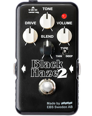 EBS Black Haze 2 Pedal Overdrive 12