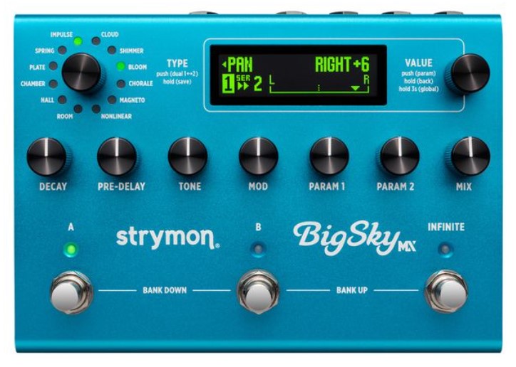 Strymon Big Sky MX Pedal Reverb 5