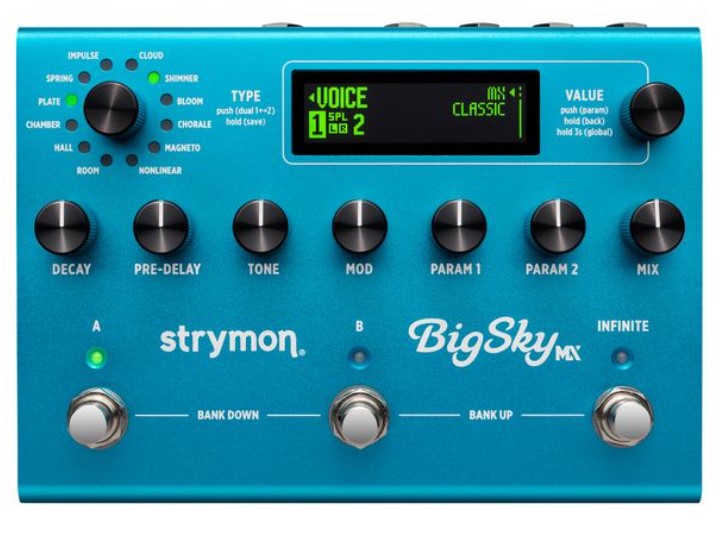 Strymon Big Sky MX Pedal Reverb 7