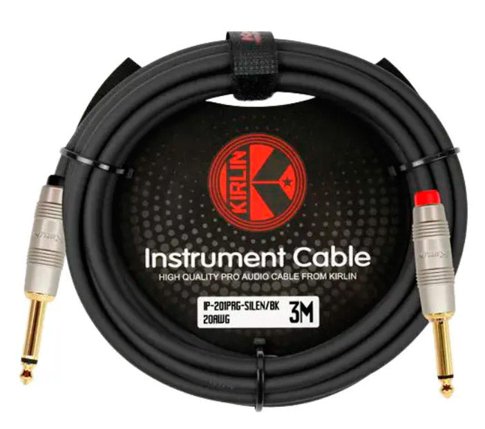 Auvisa IP201PRG Silent 3M Cable Instrumento Jack 3 metros 1