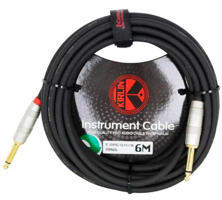 Auvisa IP201PRG Silent 6M Cable Instrumento Jack 6 metros 1