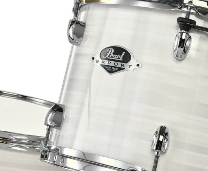 Pearl EXX705NBR C777 Export Batería Acústica con Herrajes y Platos Slipstream White 18