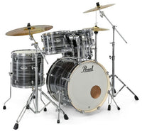 Pearl EXX705NBR C778 Export Batería Acústica con Herrajes y Platos Graphite Silver Twist 1