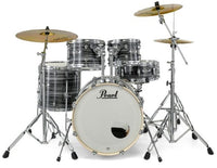 Pearl EXX705NBR C778 Export Batería Acústica con Herrajes y Platos Graphite Silver Twist 2