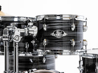 Pearl EXX705NBR C778 Export Batería Acústica con Herrajes y Platos Graphite Silver Twist 17