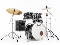 Pearl EXX705NBR C778 Export Batería Acústica con Herrajes y Platos Graphite Silver Twist 27