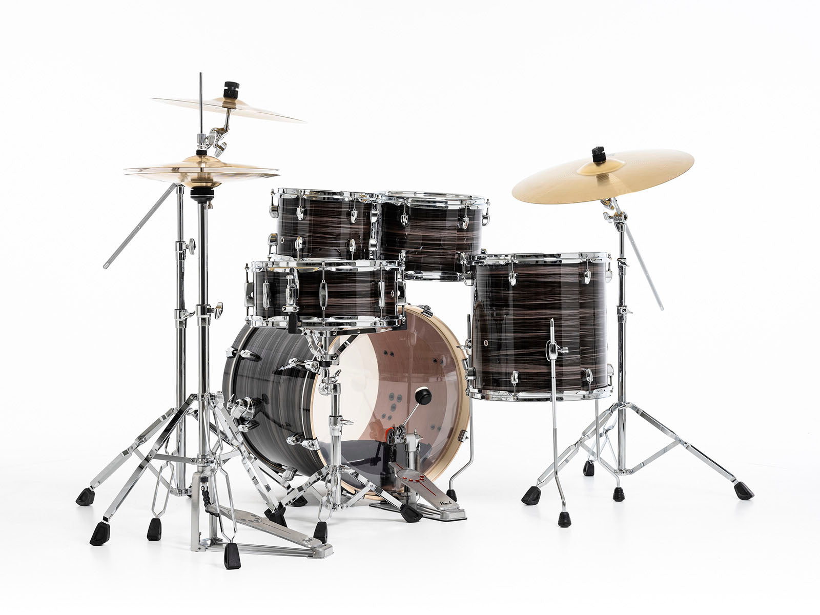 Pearl EXX705NBR C779 Export Batería Acústica con Herrajes y Platos Graphite Amethyst 4