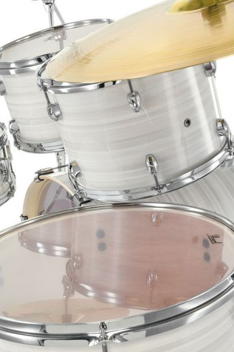 Pearl EXX725BR C777 Export Batería Acústica con Herrajes y Platos Slipstream White 11