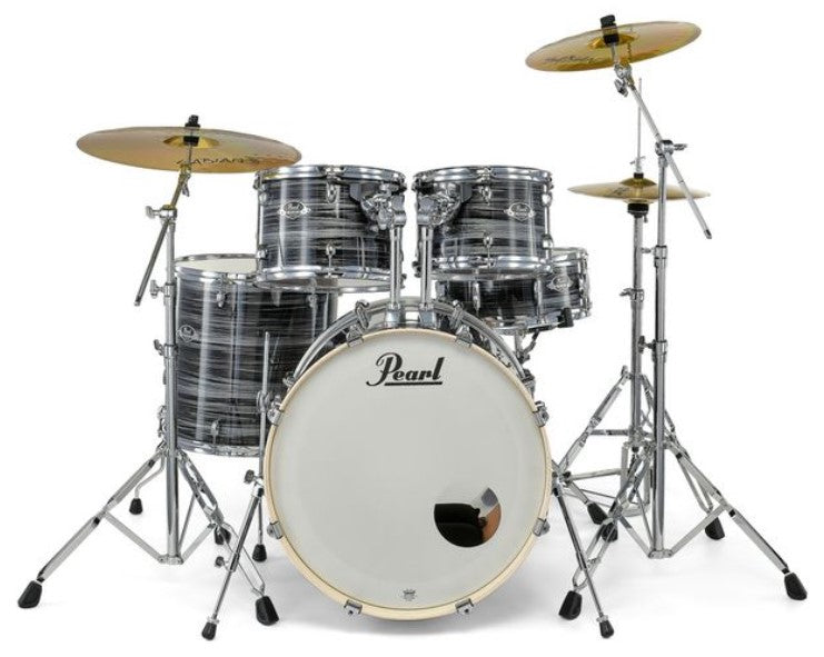 Pearl EXX725BR C778 Export Batería Acústica con Herrajes y Platos Graphite Silver Twist 2