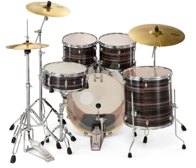 Pearl EXX725BR C779 Export Batería Acústica con Herrajes y Platos Graphite Amethyst 5