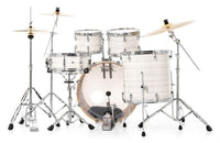 Pearl EXX725SBR C777 Export Batería Acústica con Herrajes y Platos Slipstream White 5