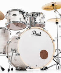 Pearl EXX725SBR C777 Export Batería Acústica con Herrajes y Platos Slipstream White 8