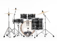 Pearl EXX725SBR C778 Export Batería Acústica con Herrajes y Platos Graphite Silver Twist 1