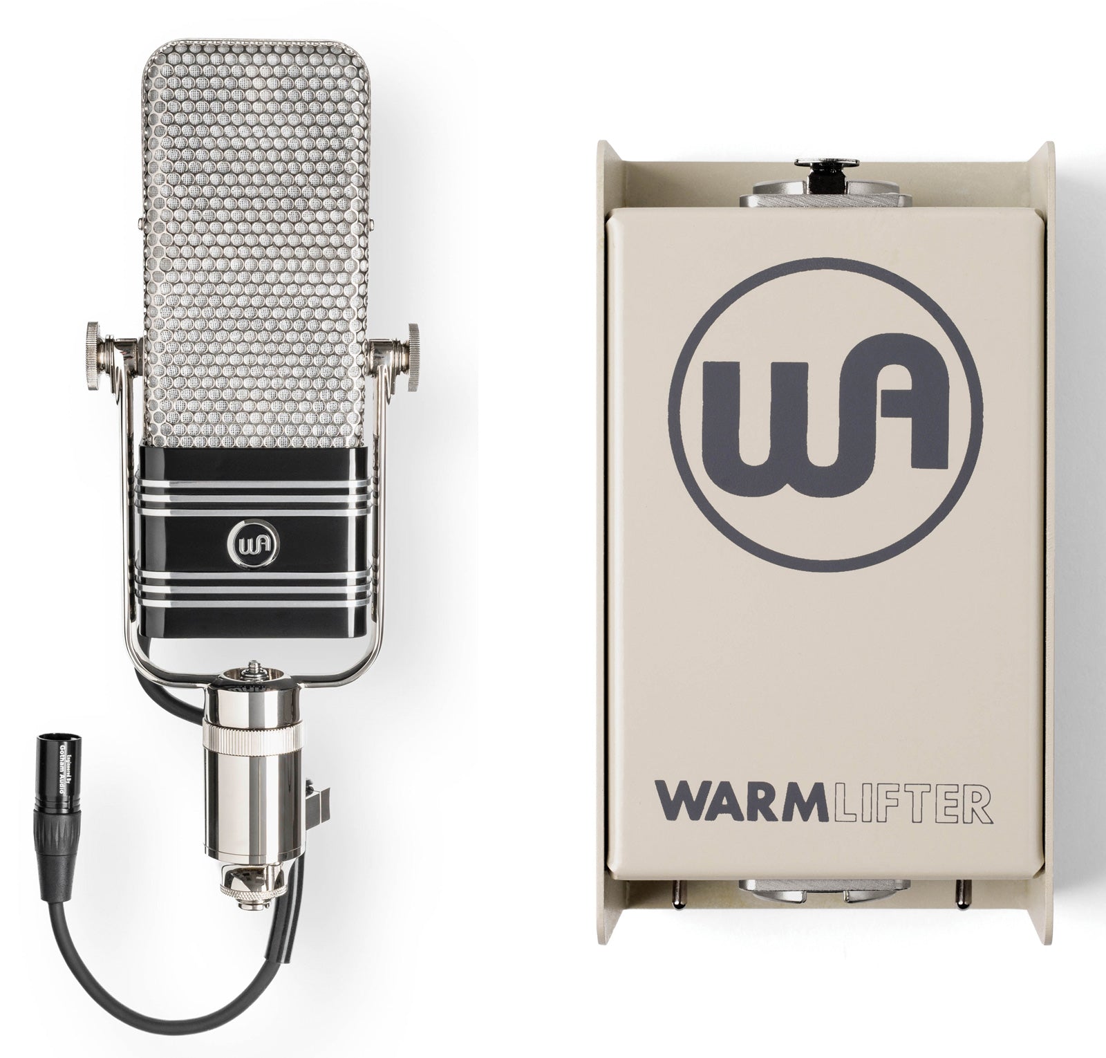 Warm Audio Pack WA-44 WA-Wl Micrófono de Cinta y Preamplificador 1