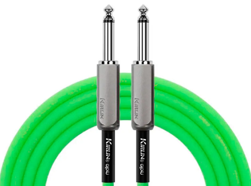 Auvisa IMGE221KP-6M Glow Cable Instrumento Jack 6 metros Kiwi Pop 2