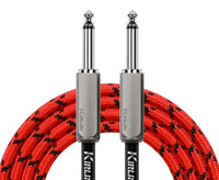 Auvisa IWE221BMLB-6M Cable Instrumento Tela Jack 6 metros Ladybug 2