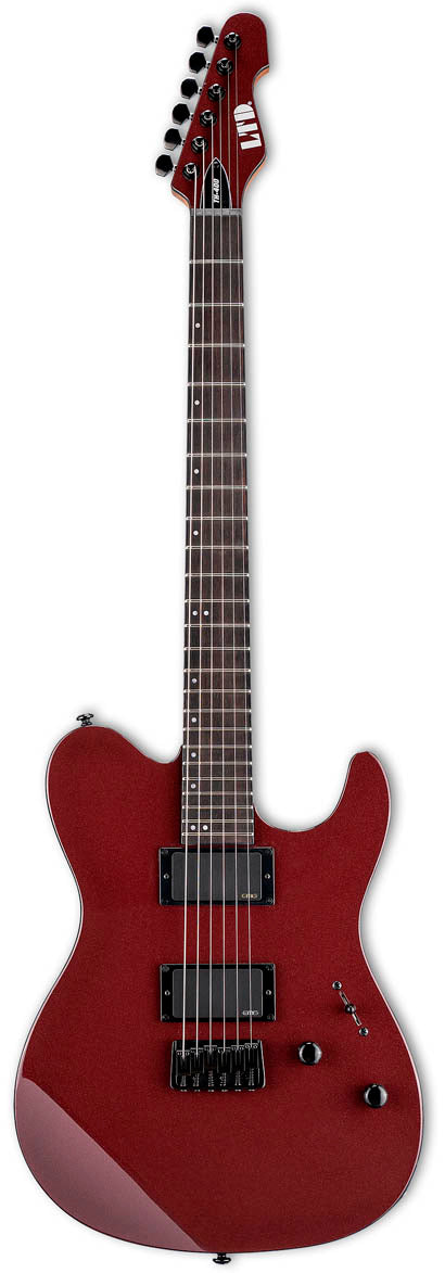 ESP LTD TH400 SM Guitarra Eléctrica Scarlet Metallic 1