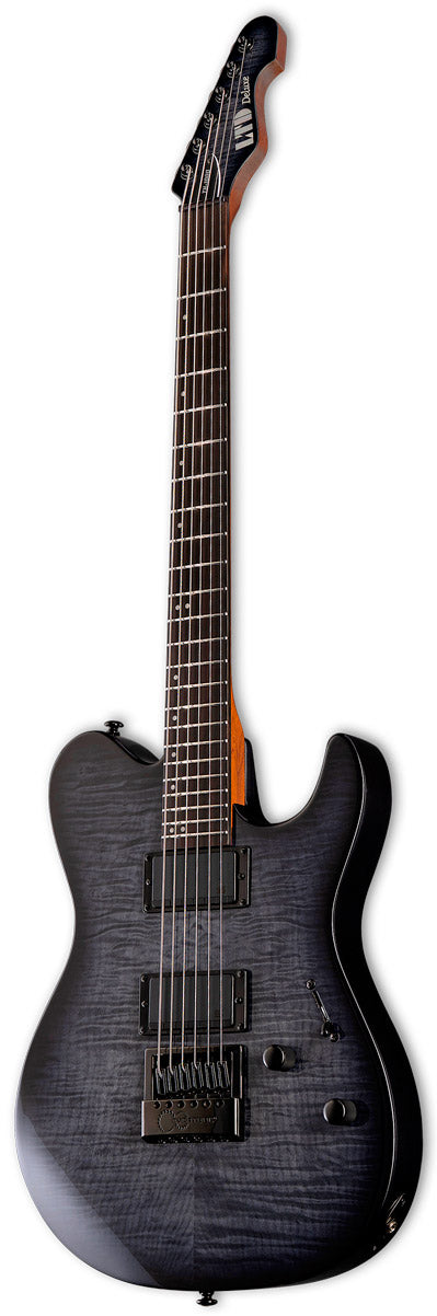 ESP LTD TH1000 ET FM STBS Guitarra Eléctrica See Through Black Sunburst 3