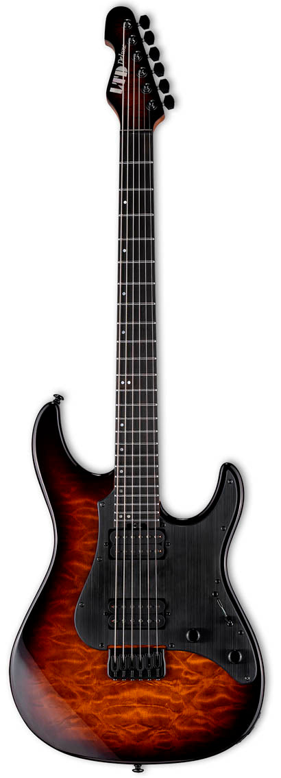 ESP LTD SN1000HT DBS Guitarra Eléctrica Dark Brown Sunburst 1