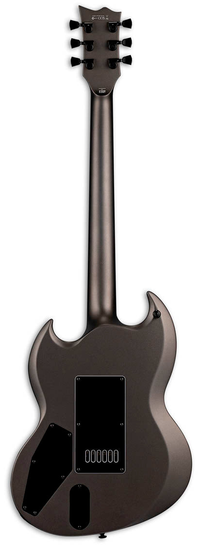 ESP LTD Viper1001 ET CMS Guitarra Eléctrica Charcoal Metallic Satin 2