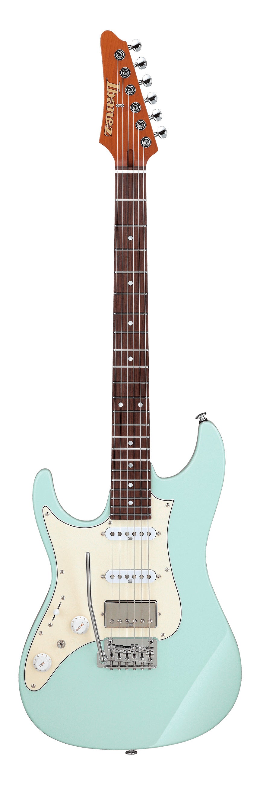 Ibanez AZ2204NWL MGR Prestige Guitarra Eléctrica para Zurdos Mint Green 1