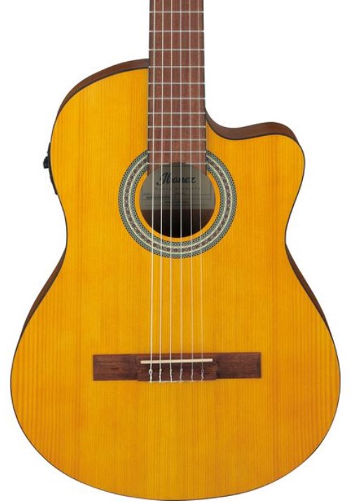 Ibanez GA3ECE OAM Guitarra Española Electrificada Open Pore Amber 4