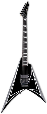 ESP LTD Sawtooth SE Alexi Laiho Guitarra Eléctrica Negra con Rayas Blancas 1