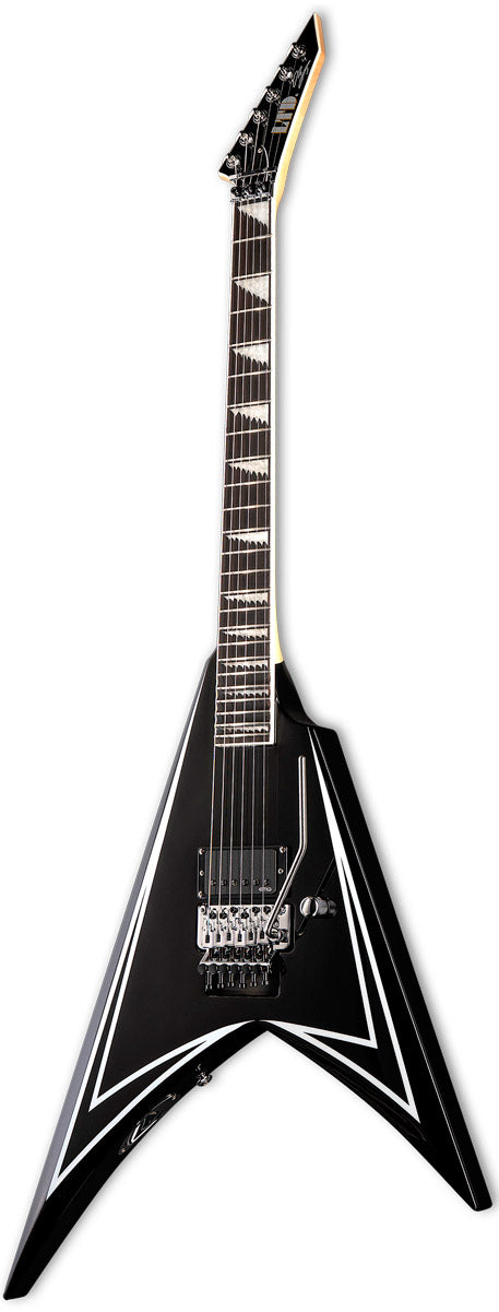 ESP LTD Sawtooth SE Alexi Laiho Guitarra Eléctrica Negra con Rayas Blancas 3