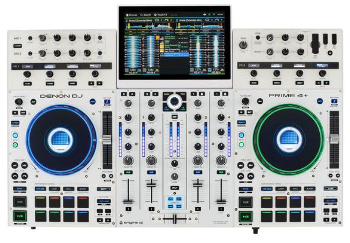 Denon DJ Prime 4+ WH Sistema DJ Blanco 1