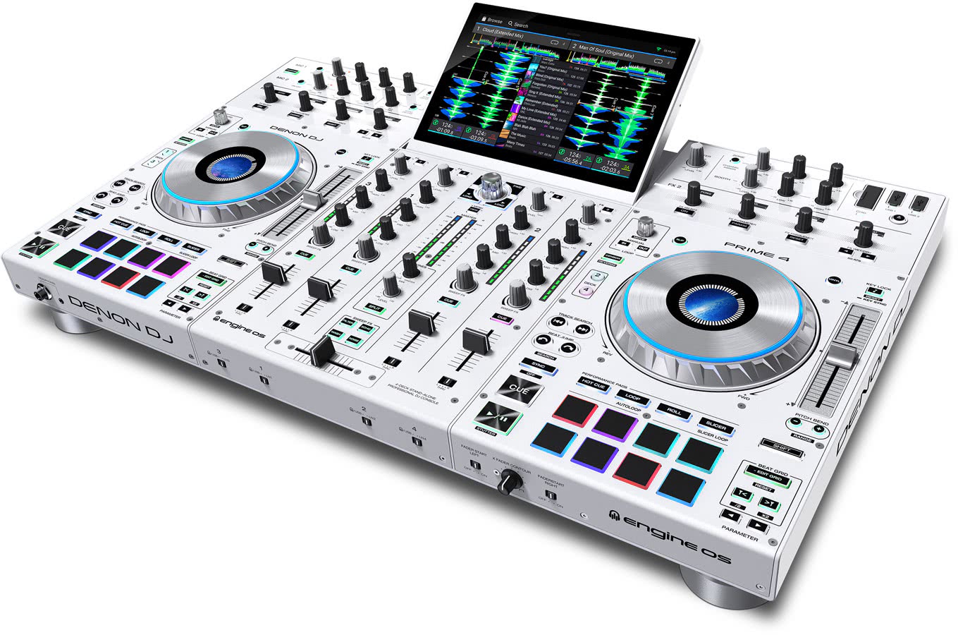 Denon DJ Prime 4+ WH Sistema DJ Blanco 21