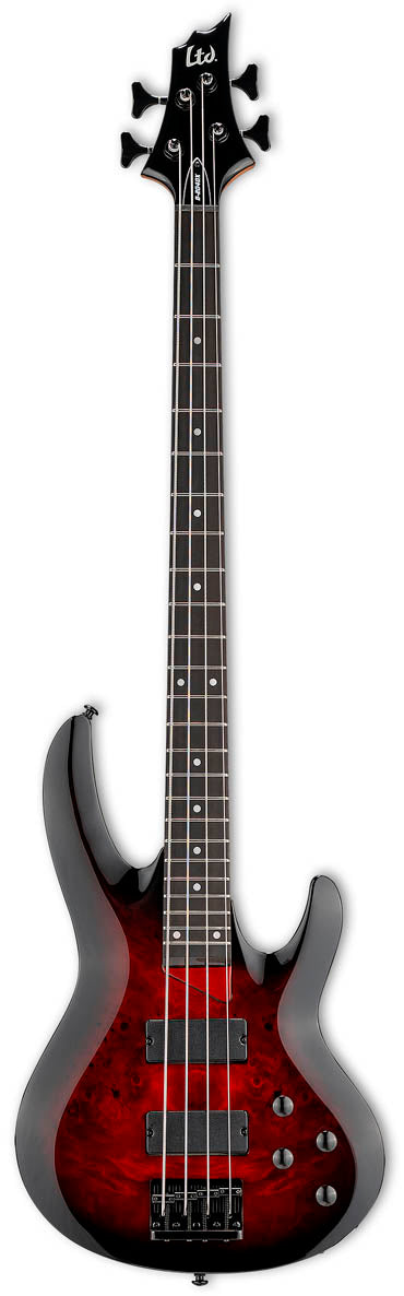 ESP LTD B204DX RB Bajo Eléctrico Red Burst 1