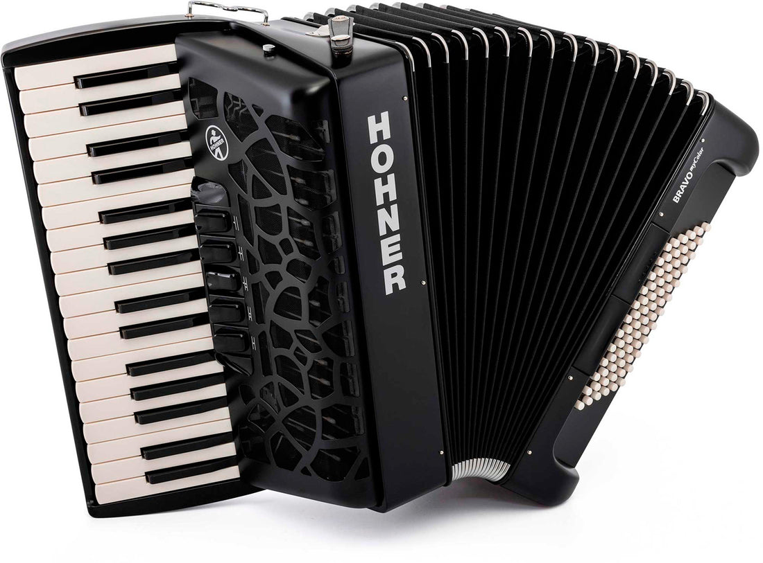 Hohner Bravo Mycolor III 72 Night Acordeón de Piano Cromático 1