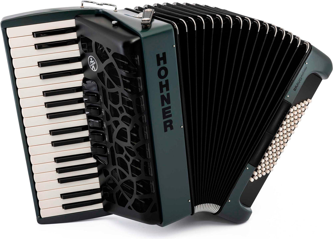 Hohner Bravo Mycolor III 72 Twilight Acordeón de Piano Cromático 1