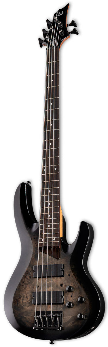 ESP LTD B205DX BB Bajo Eléctrico 5 Cuerdas Black Burst 3