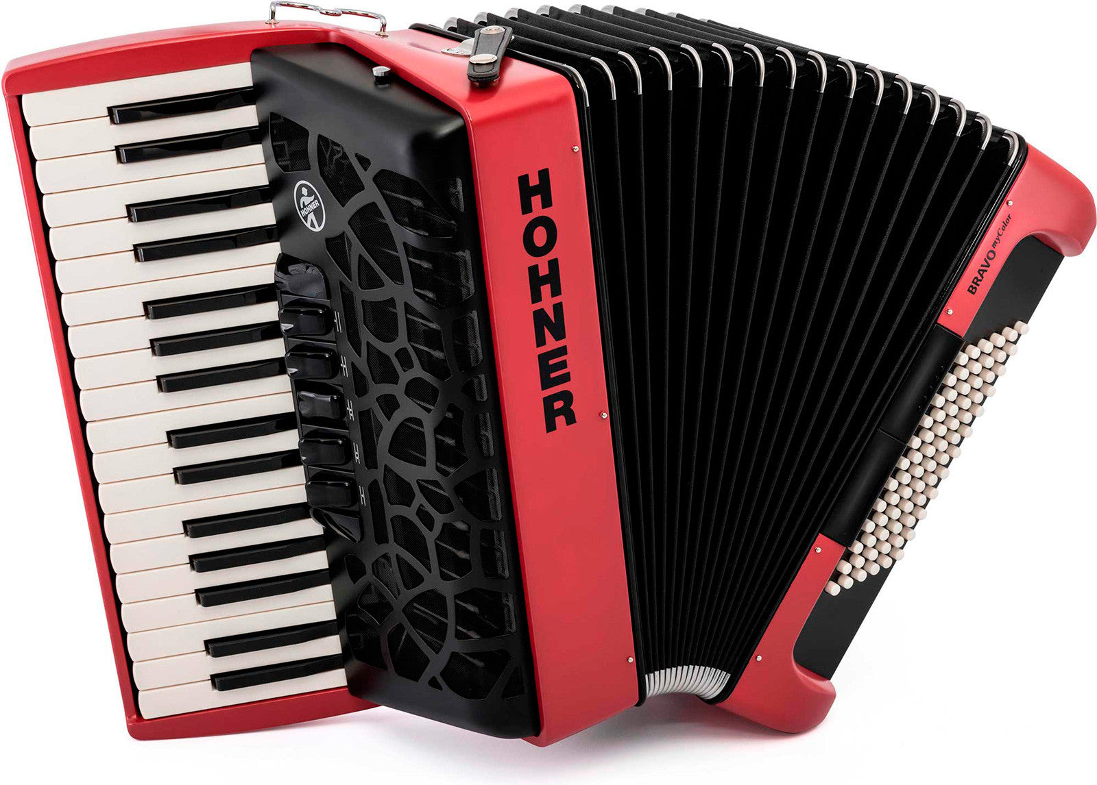 Hohner Bravo Mycolor III 72 Sunset Acordeón de Piano Cromático 1