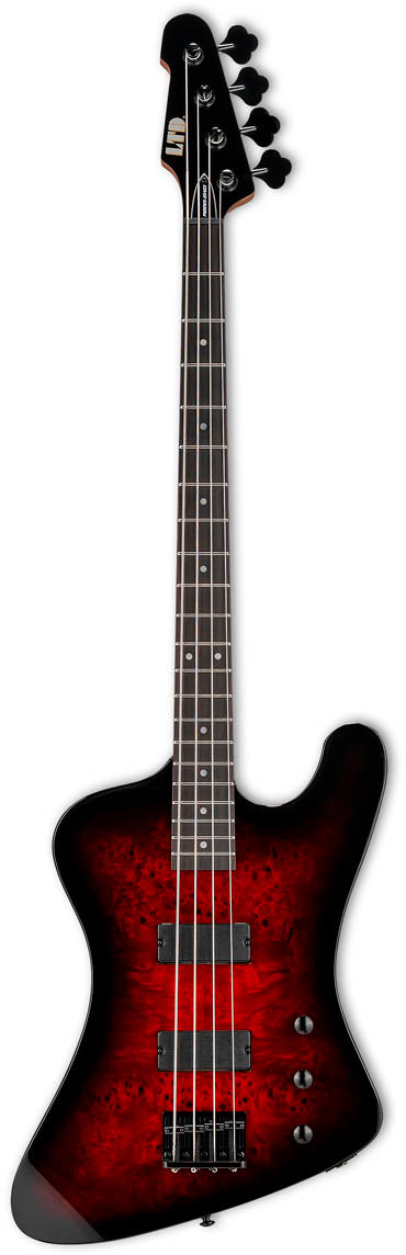 ESP LTD Phoenix 204DX RB Bajo Eléctrico Red Burst 1