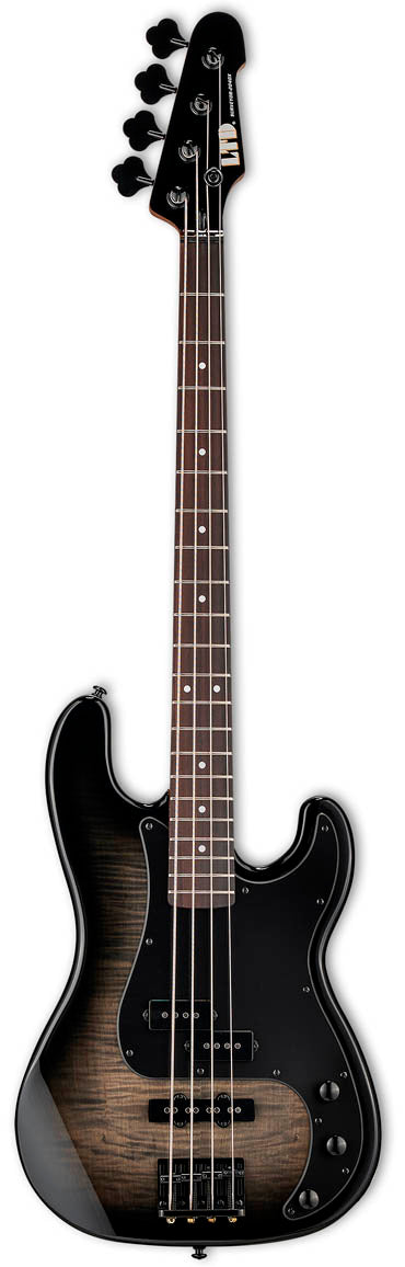 ESP LTD Surveyor 204DX BB Bajo Eléctrico Black Burst 1