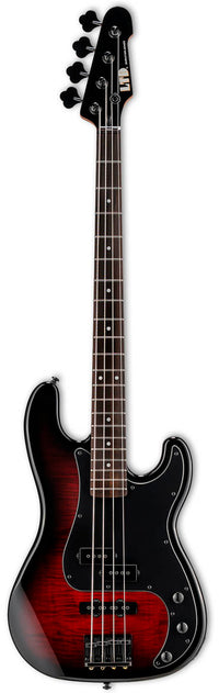 ESP LTD Surveyor 204DX RB Bajo Eléctrico Red Burst 1