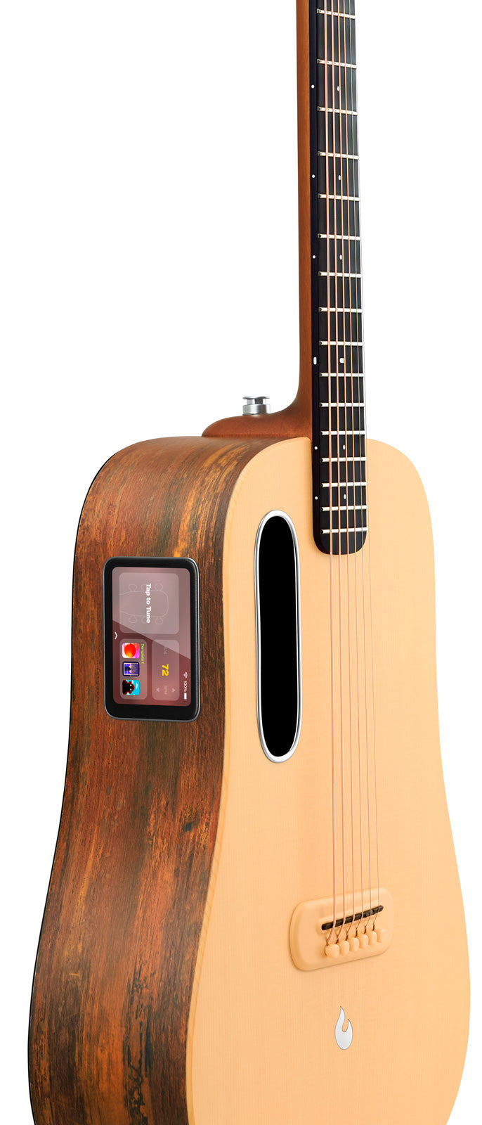 Lava Music ME 4 Spruce 36 Lite Bag Woodgrain Brown Guitarra Electroacústica 5