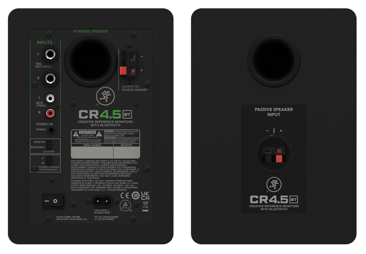 Mackie CR4.5BT Monitores Estudio con Bluetooth. Pareja 2