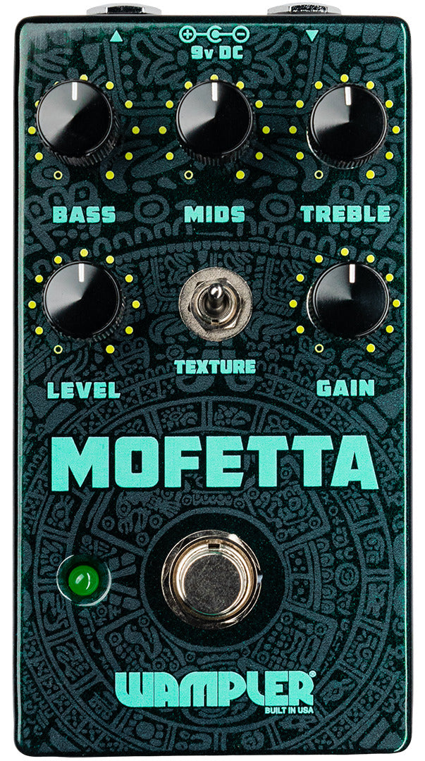 Wampler Moffeta Multidelay Pedal Overdrive Distorsión 1