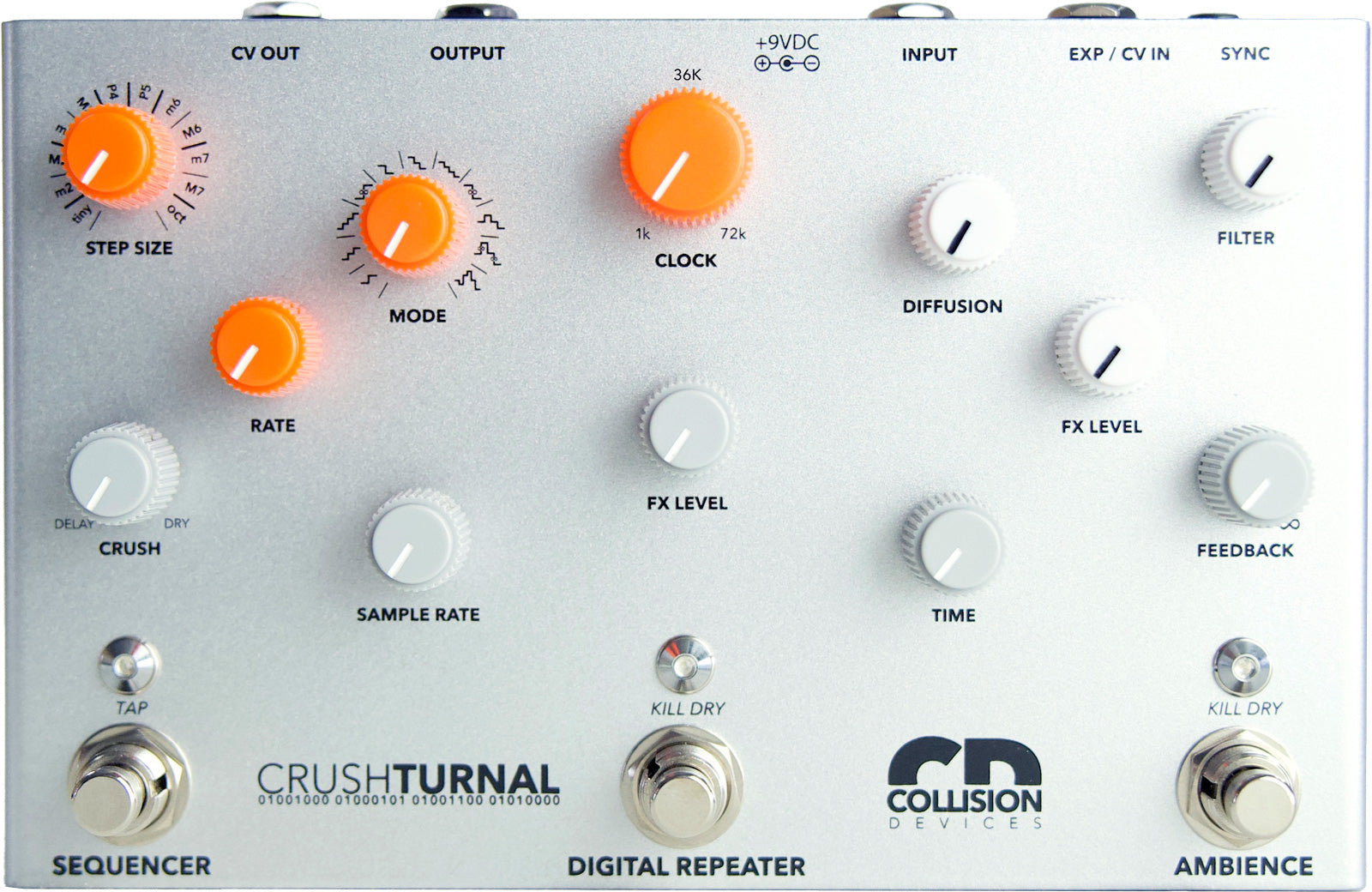 Collision Devices Crushturnal Pedal Delay y Reverb 1