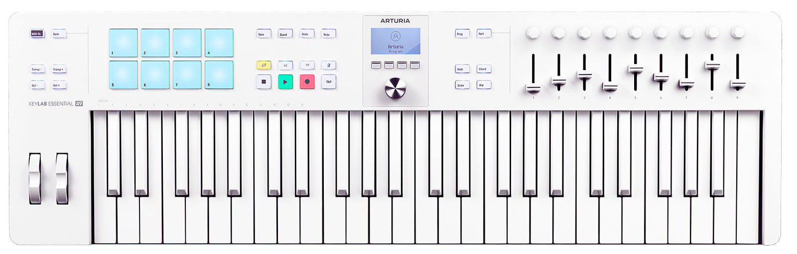 Arturia Keylab 49 Essential MK3 AW Teclado Controlador 49 Teclas Alpine White 1