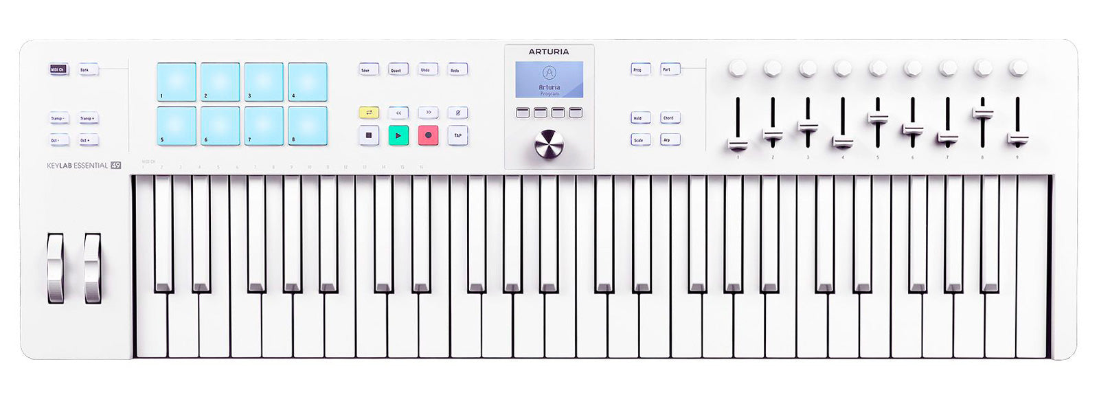 Arturia Keylab 61 Essential MK3 AW Teclado Controlador 61 Teclas Alpine White 1