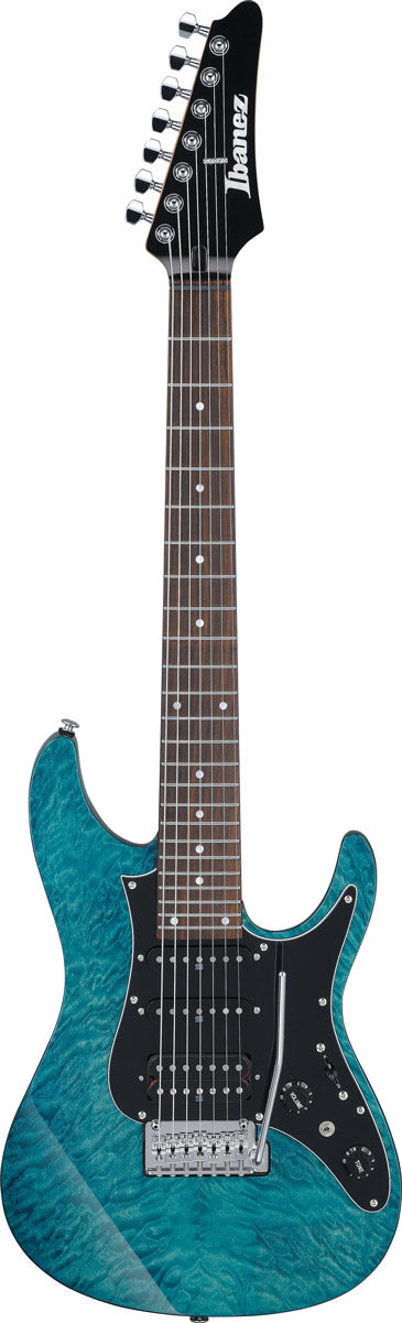 Ibanez AZ447P1QM COB Guitarra Eléctrica 7 Cuerdas Cosmic Blue 1