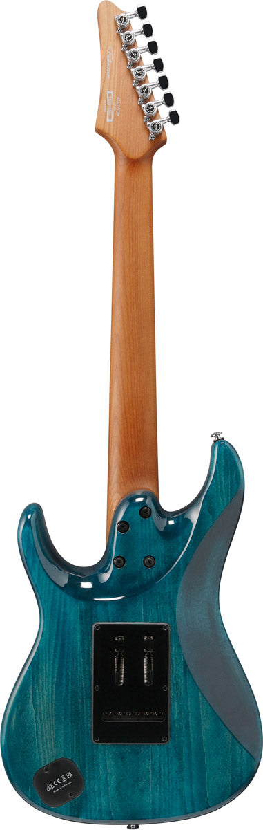 Ibanez AZ447P1QM COB Guitarra Eléctrica 7 Cuerdas Cosmic Blue 2
