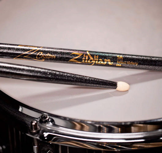 Zildjian Z5ACBZC Z Custom Par Baquetas Batería Black Chroma 4