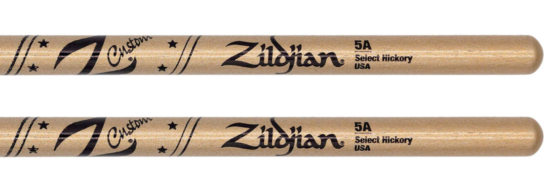 Zildjian Z5ACGZC Z Custom Par Baquetas Batería Gold Chroma 2