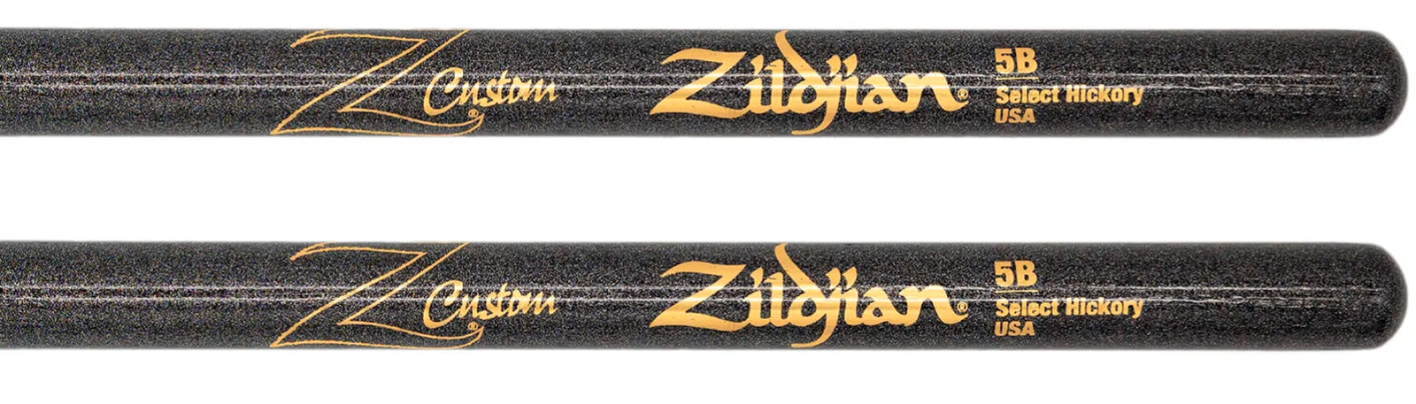 Zildjian Z5BCBZC Z Custom Par Baquetas Batería Black Chroma 2