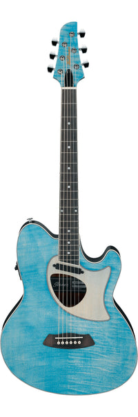 Ibanez TCM50FM ODB Guitarra Electroacústica Open Pore Denim Blue 1